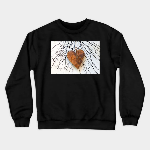 Heart Lock Crewneck Sweatshirt by SHWILDLIFE